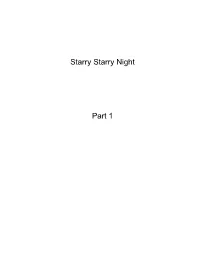 Starry Starry Night Part 1