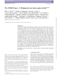 The AIMSS Project – I. Bridging the Star Cluster–Galaxy Divide †‡§¶