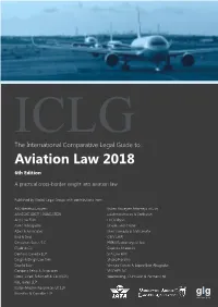 ICLG Contribution of VGLI to Aviation 2018