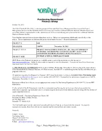 Page 1, Projectmgmtservices 3361.Doc Purchasing Department Finance Group