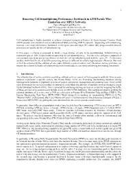 Removing Cell Demultiplexing Performance Bottleneck in ATM Pseudo Wire Emulation Over MPLS Networks