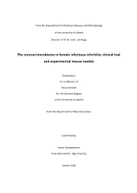 Insights Into the Urogenial Microbiome of Females Suffering from Infectious