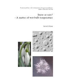 A Matter of Wet-Bulb Temperature