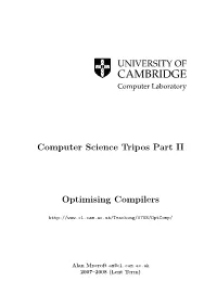 Department of Computer Science and Technology |