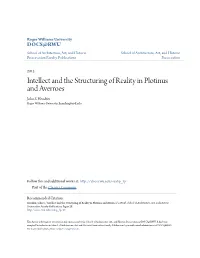 Intellect and the Structuring of Reality in Plotinus and Averroes John S