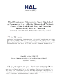 Mind Mapping and Philosophy in Junior High School