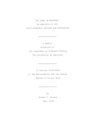 The University of Manitoba in Partial Fulfllment L