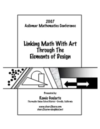 Linking Math with Art Through the Elements of Design