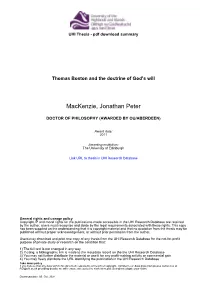 Mackenzie, Jonathan Peter