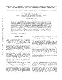 Arxiv:1010.1610V1 [Physics.Ins-Det] 8 Oct 2010 Ai Mouneyrac, David Emndtetm Osat O H Rpigadde- and Illumination