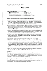 Chord Sequence Index