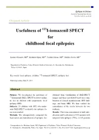 Epilepsy & Seizure