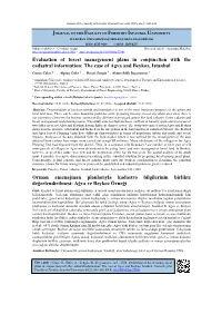 Evaluation of Forest Management Plans in Conjunction with the Cadastral Information: the Case of Agva and Beykoz, Istanbul