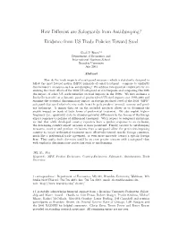 How Different Are Safeguards from Antidumping? Evidence from US Trade Policies Toward Steel