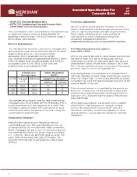 Standard Specification for Concrete Brick