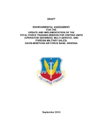 Draft Environmental Assessment for the Update