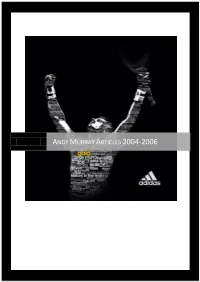Andy Murray Articles 2004-2006