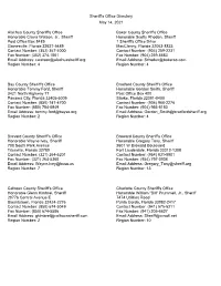 Sheriff's Office Directory