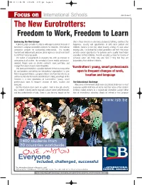 The New Eurotrotters: Freedom to Work, Freedom to Learn