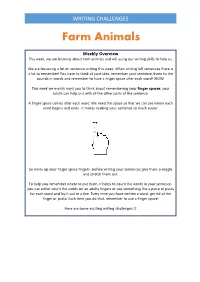 Writing Challenges
