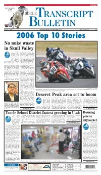 No Nuke Waste in Skull Valley