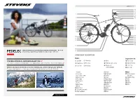 Pedelec Epac Bicycles (Electrically Power Assisted Cycles) - En 15194 Component Description