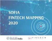 Sofia Fintech Mapping 2020 Fintech Sofia - 2020