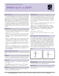 DHTKD1 (Q-17): Sc-242577