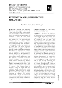Everyday Images, Resurrection Metaphors