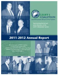 LEOFF I Coalition 2011-2012 Annual Report