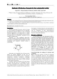 Synthesis & Evaluation of Isoxazole for Their Antimicrobial Activity