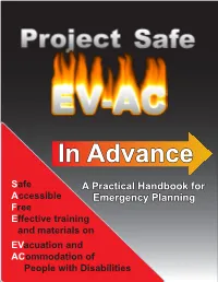 A Practical Handbook for Emergency Planning