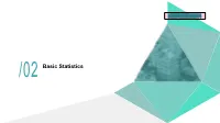 Basic Statistics Objective