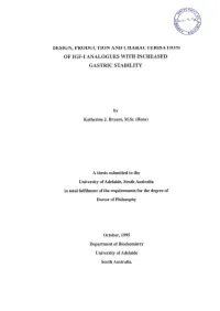 Design, Production and Characterisation of Igf-I