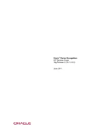 Oracle Forms Recognition A/P Solution Guide Page I