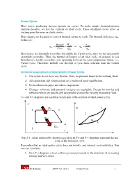Carnot Cycle, They Are Not Necessarily Externally Reversible