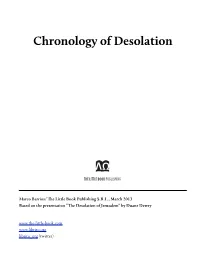 Chronology of Desolation