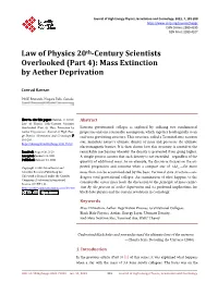 Mass Extinction by Aether Deprivation