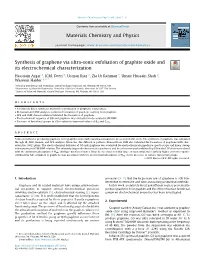 Synthesis of Graphene.Pdf