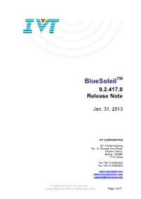 Bluesoleil.Com Support@Bluesoleil.Com