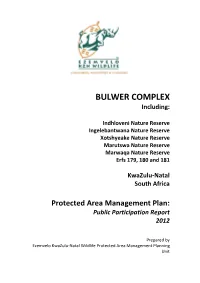 BULWER COMPLEX Including