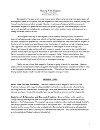Healing with Magnets by Gary Null, Ph.D