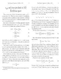Ε and Cross Products in 3-D Euclidean Space