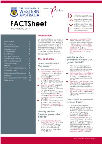 Factsheet #12, February 2018 Indicates No Change from Factsheet #11 September 2017