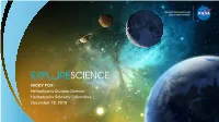 The New Heliophysics Division Template