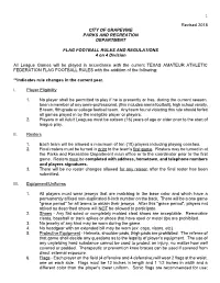 4-By-4-Rules-2018.Pdf