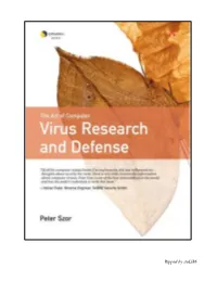 The Art of Computer Virus Research and Defense.Pdf