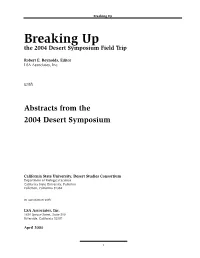 2004 Breaking Up