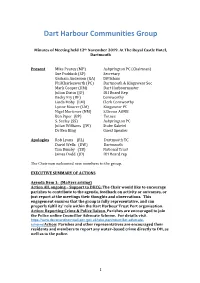 Community Group Minutes November 2019