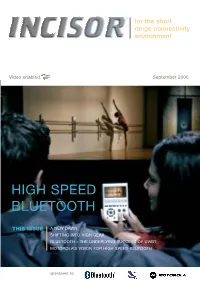 High Speed Bluetooth